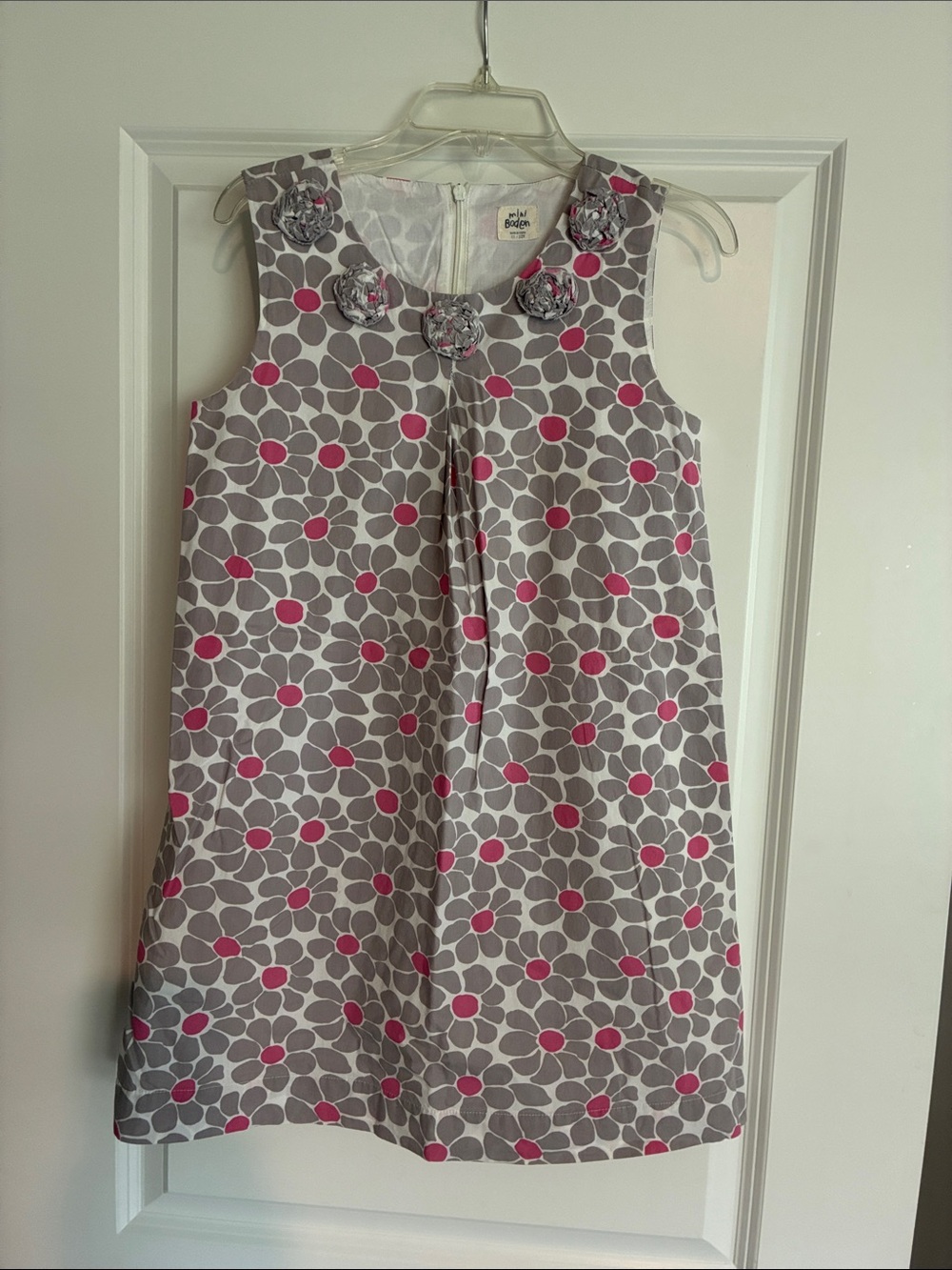 Mini Boden floral cotton dress